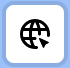 The Delivery Zones icon from the map toolbar, a globe with a pointer arrow